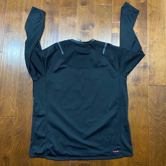 Spyder Active ProWeb Athletic Black Long Sleeve Top 3M Men's Size Extra Large - Picture 4 of 8